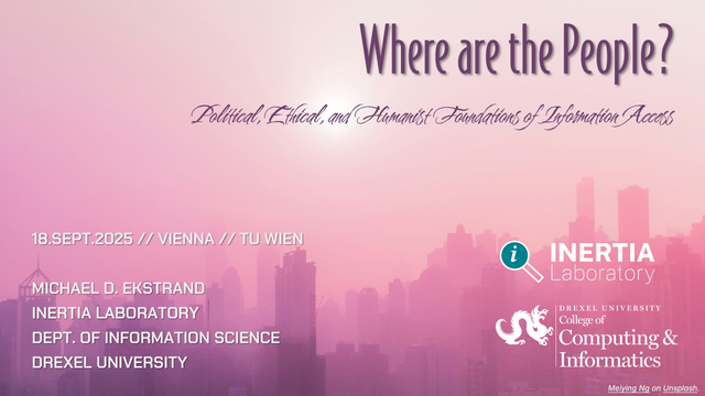 Header slide from talk.